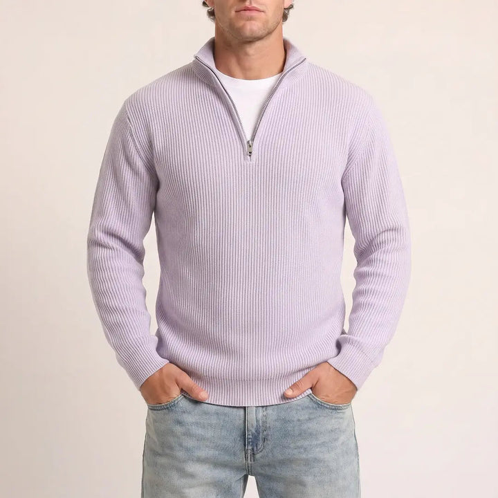 Beadlow - Soft-Touch Half-Zip Sweater