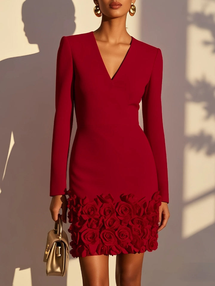 Astraea - Sculpted Mini Dress