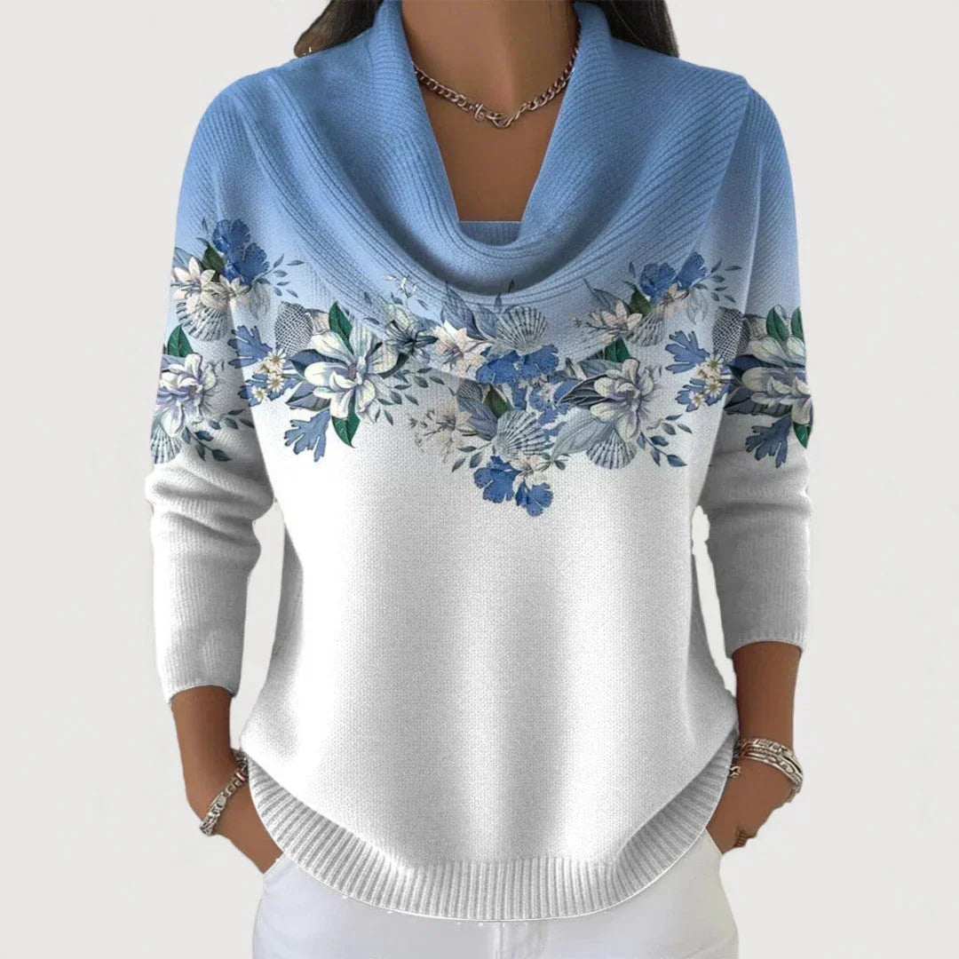 Brionyse - Soft-Touch Draped Sweater