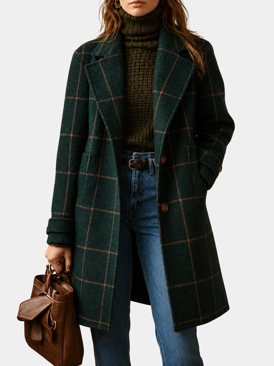 Xylaria - Heavyweight Check Coat