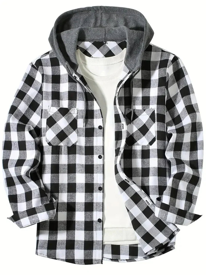 Jastor - Insulated Checked Jacket