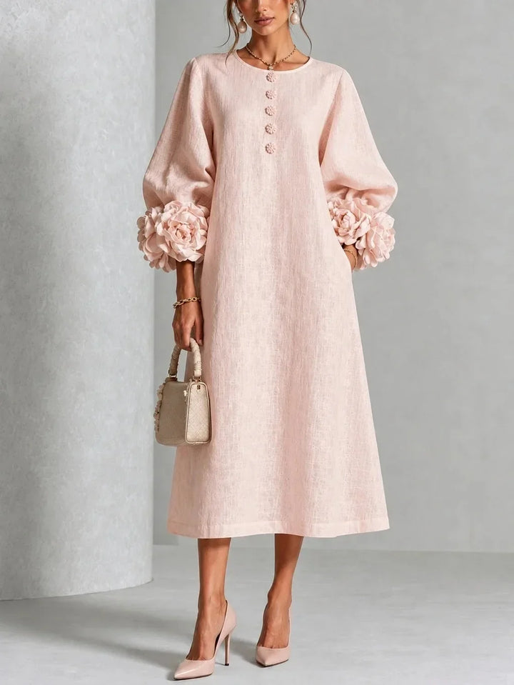 Anavise - Elegant Midi Dress