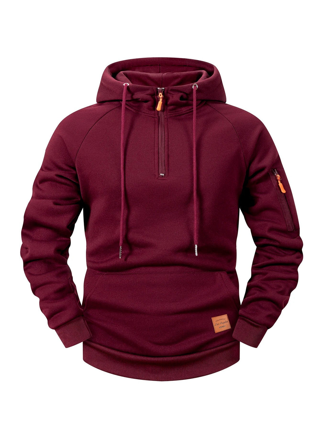 Quenford - Soft-Touch Zip-Up Hoodie