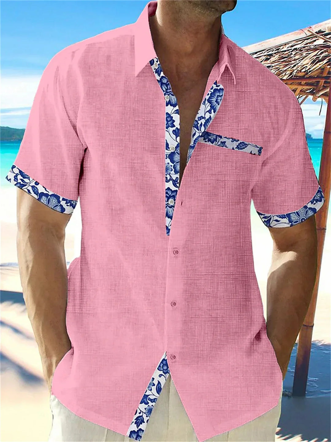 Eastcott - Ethnic Print Casual Summer Shirt