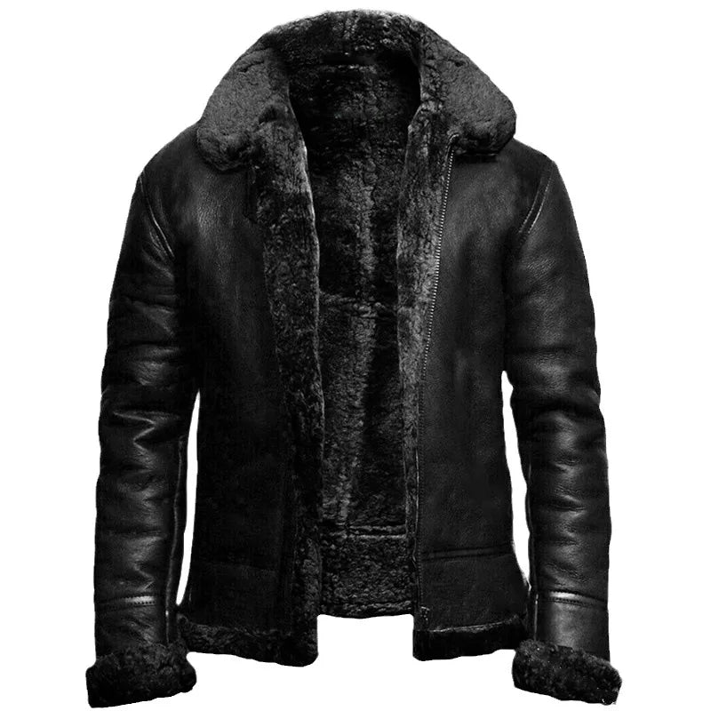 Carson - Warm Contrast Collar Jacket