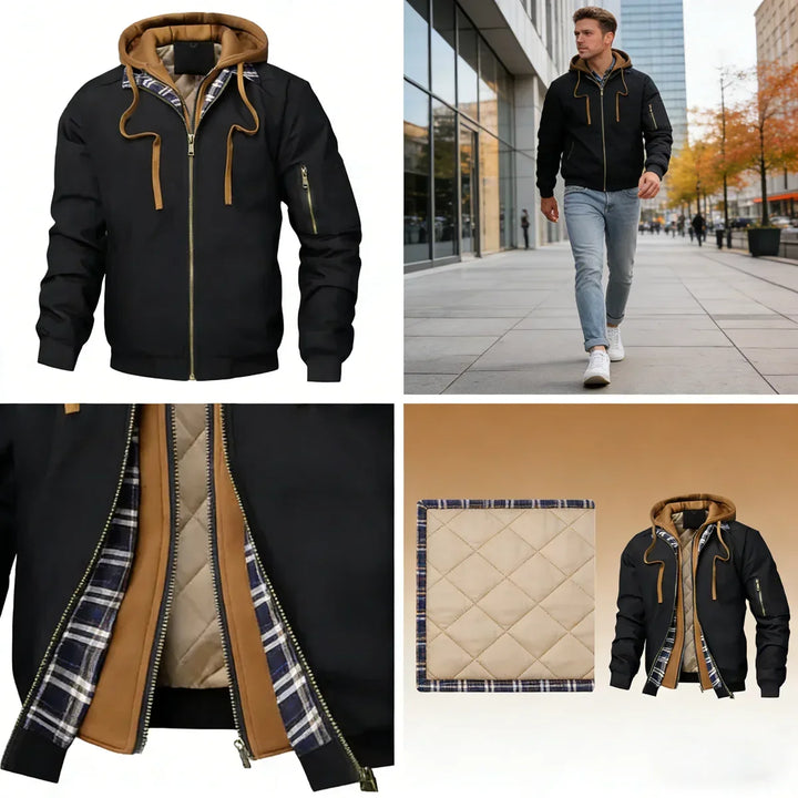 Jerome - Insulated Hooded Outdoor Jacket