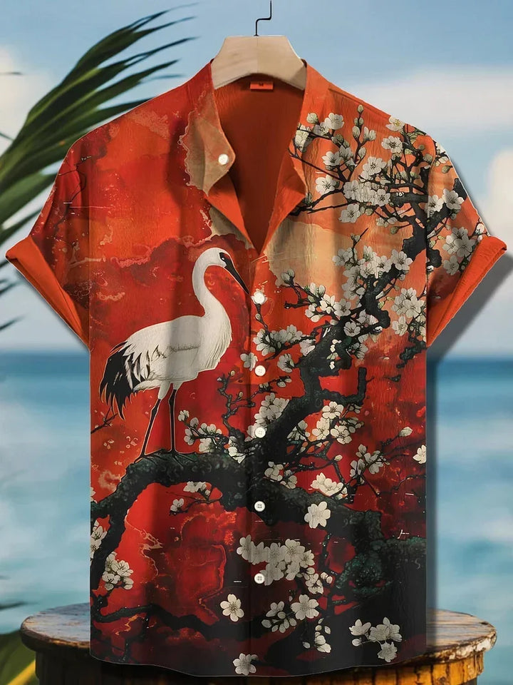 Ulric - Coastal Graphic Button Shirt