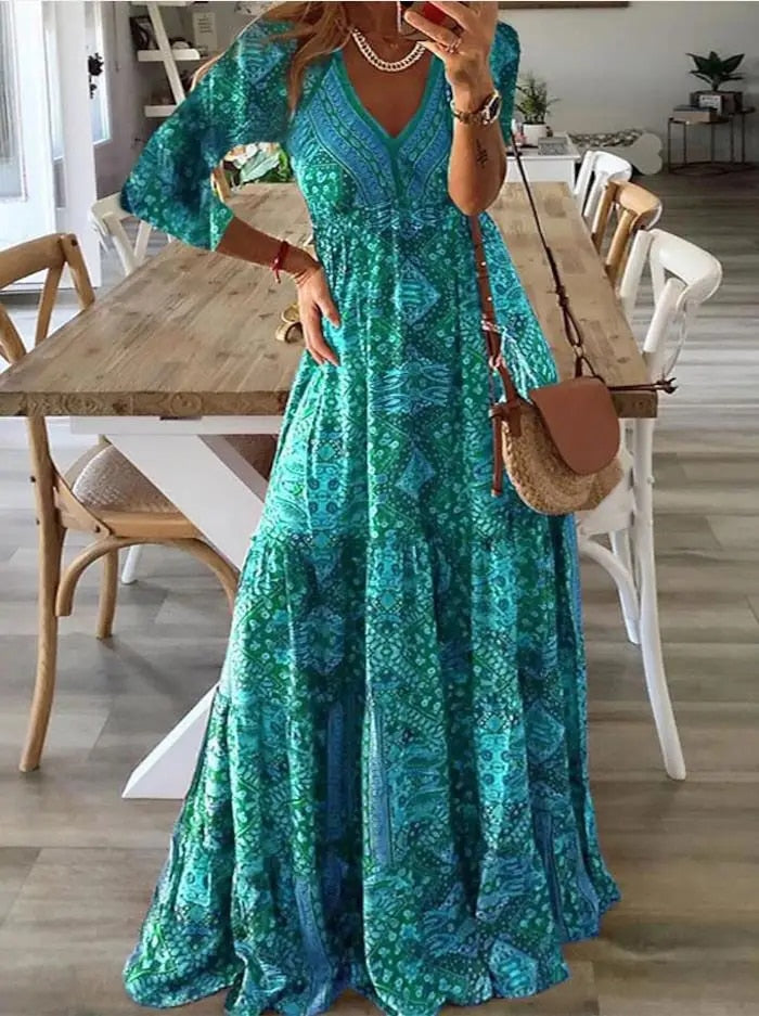 Ysavelle - Soft-Touch Boho Dress