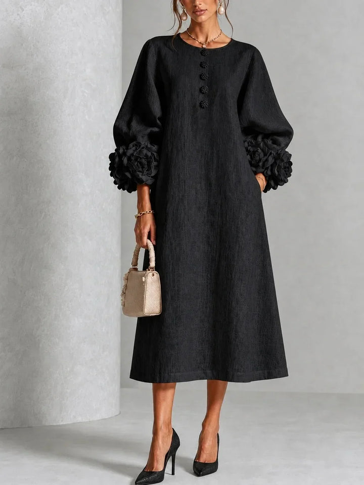 Anavise - Elegant Midi Dress