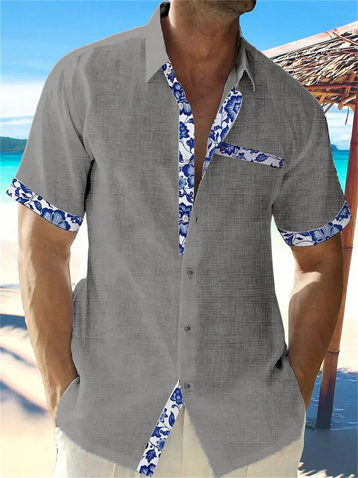 Eastcott - Ethnic Print Casual Summer Shirt