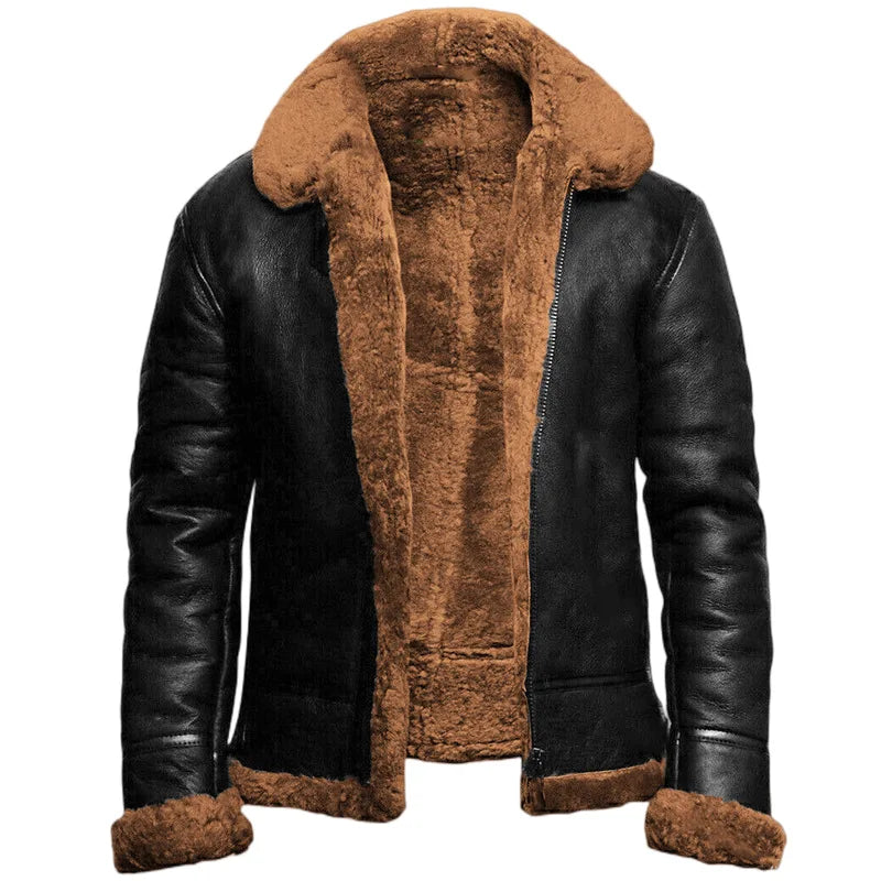 Carson - Warm Contrast Collar Jacket