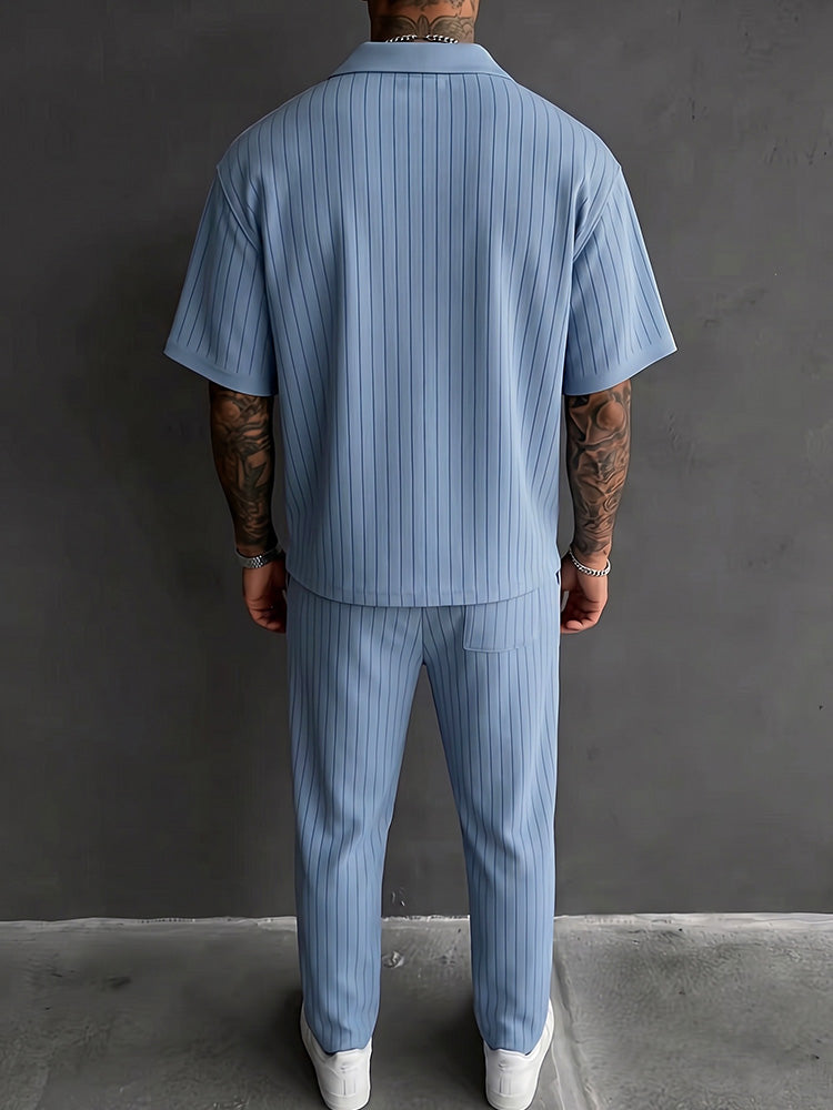 Garsden - Lightweight Polo & Trousers Set