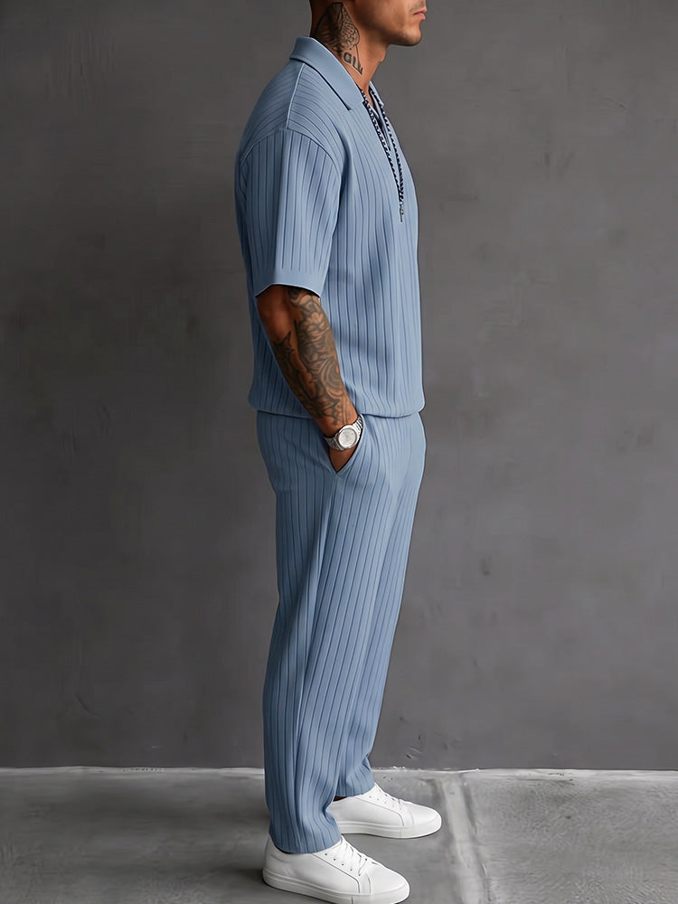 Garsden - Lightweight Polo & Trousers Set
