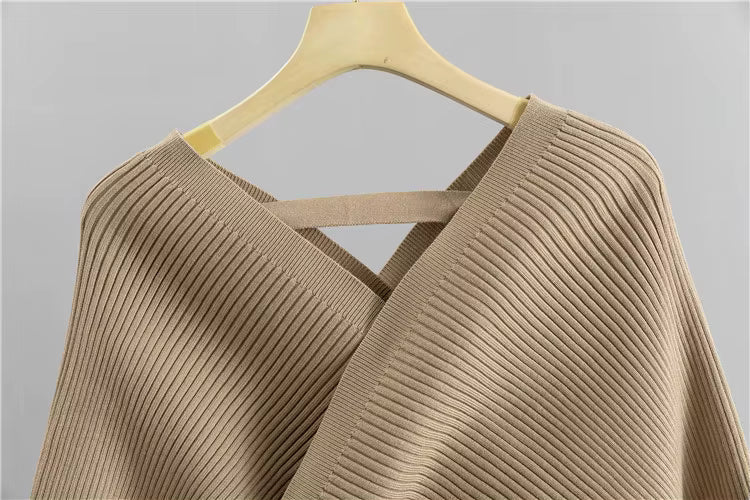 Adelyra - Ribbed Two-Piece Lounge Set