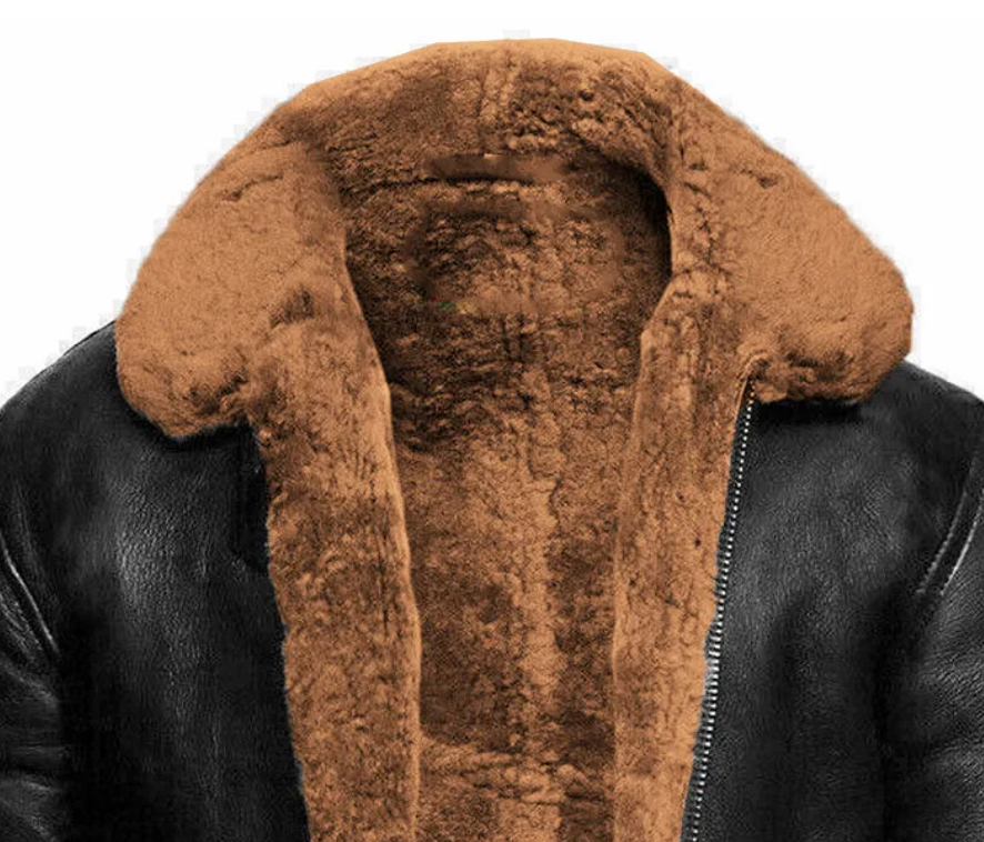 Carson - Warm Contrast Collar Jacket