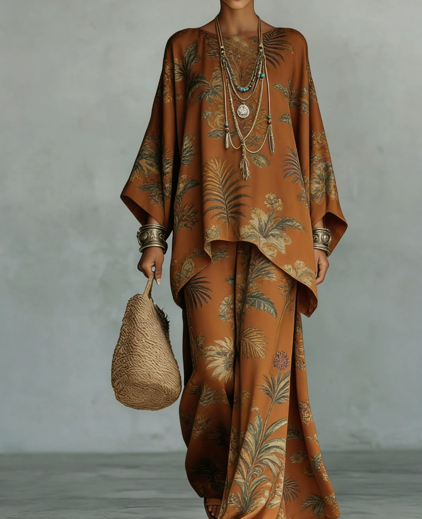 Celinora - Soft-Touch Two-Piece Set