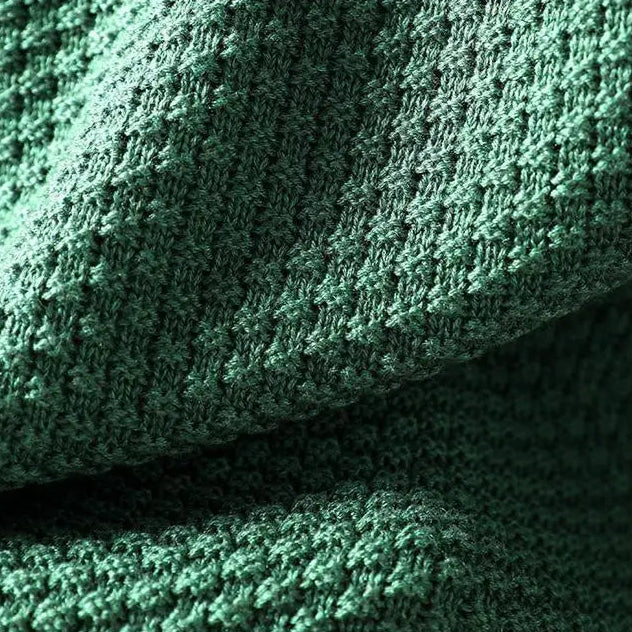 Oriane - Textured Mock-Neck Sweater