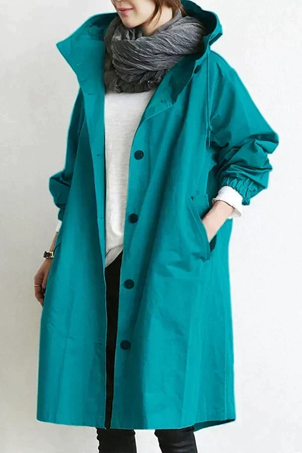 Lyonesse - Water-Resistant Oversized Trench Coat