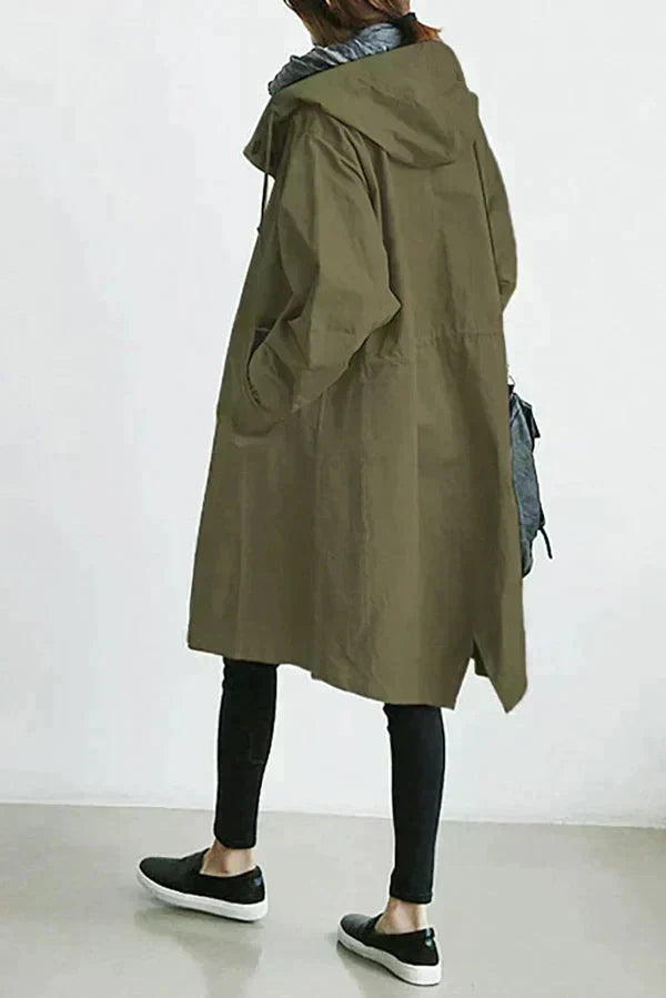 Lyonesse - Water-Resistant Oversized Trench Coat