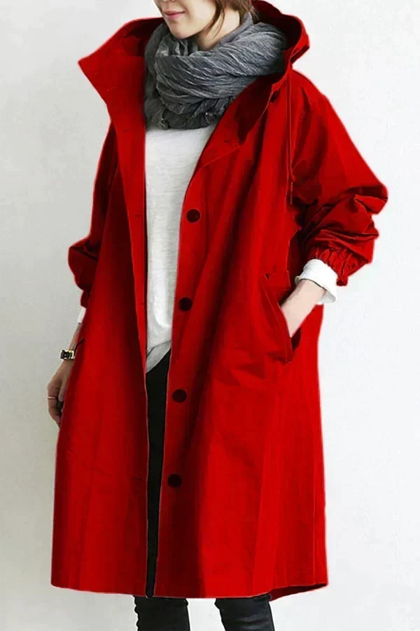 Lyonesse - Water-Resistant Oversized Trench Coat