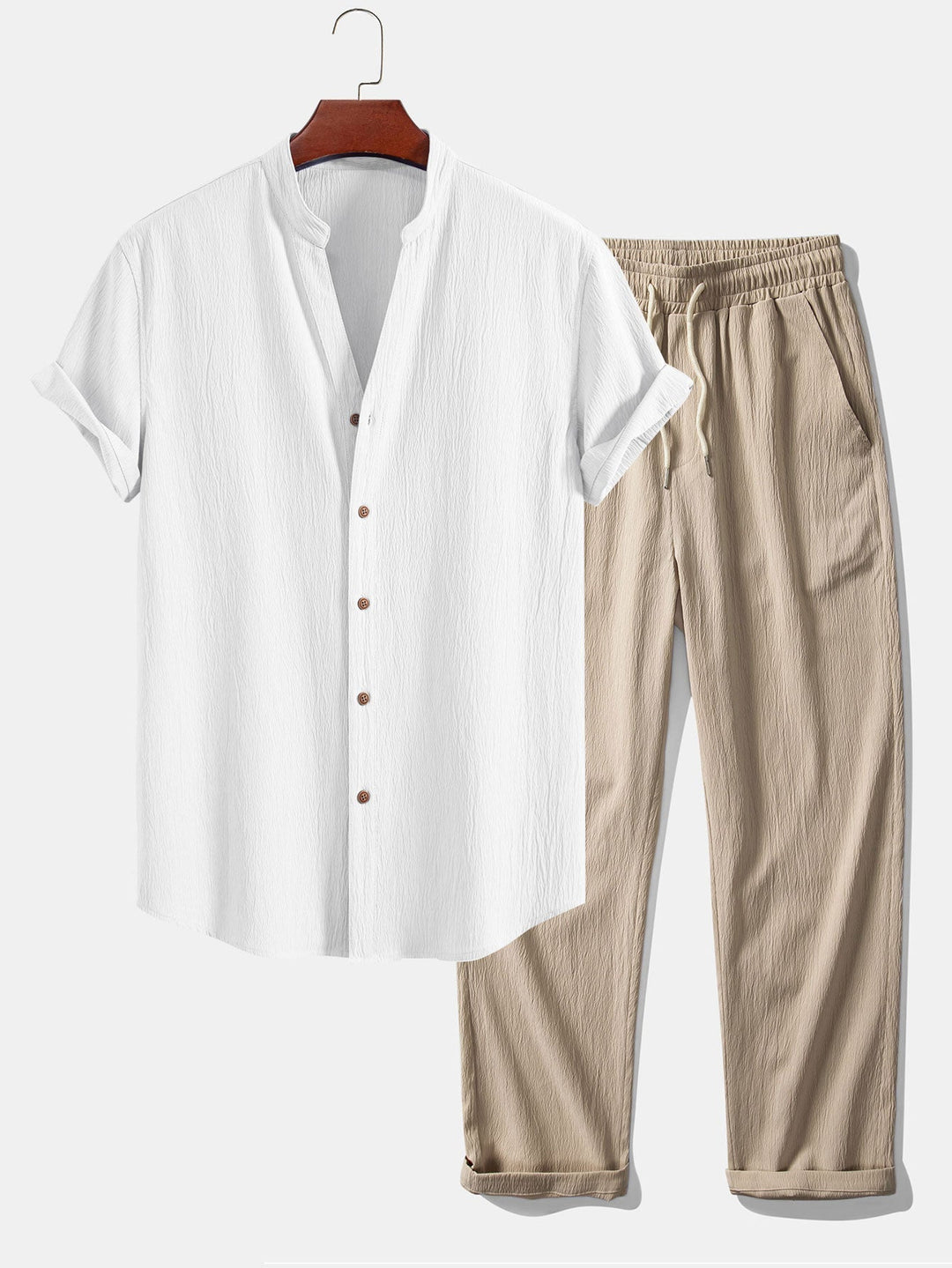 Adrian - Lightweight Summer Shirt & Trousers Set