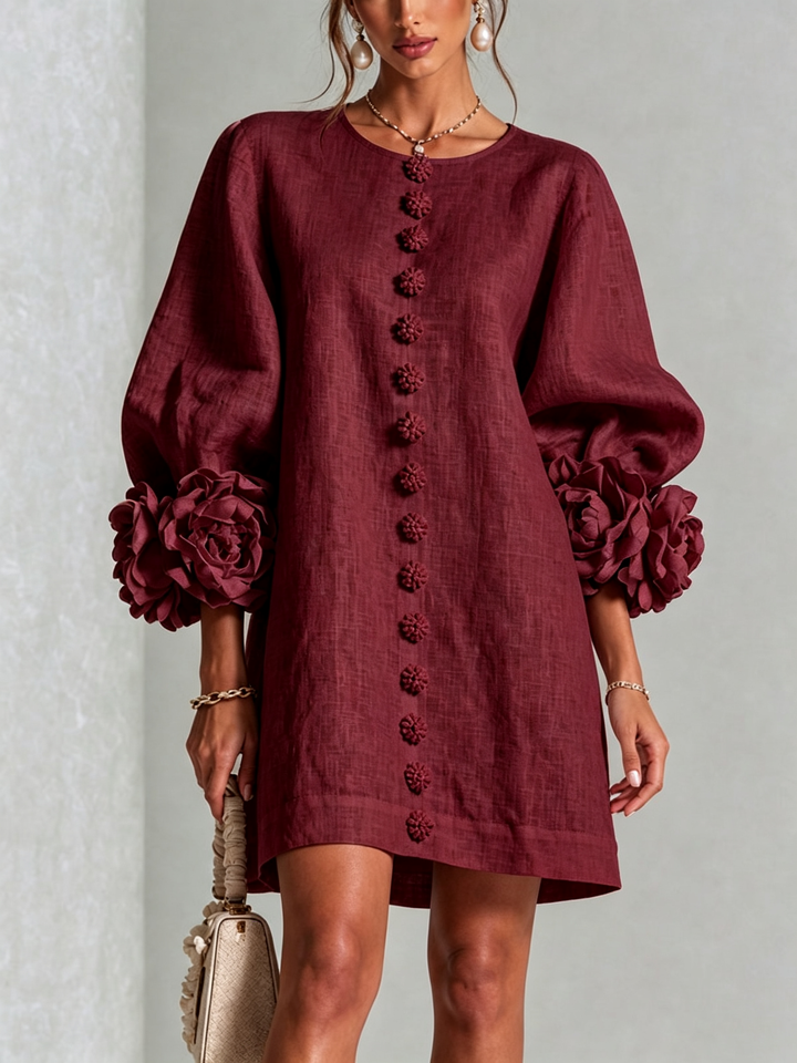 Saralyn - Sculptural Mini Dress