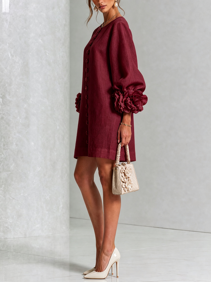 Saralyn - Sculptural Mini Dress