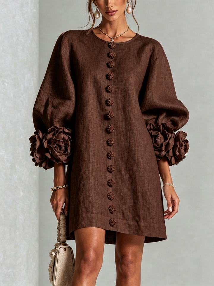 Saralyn - Sculptural Mini Dress