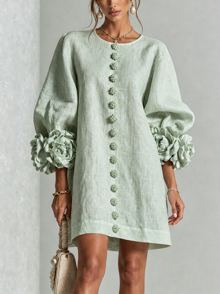 Saralyn - Sculptural Mini Dress