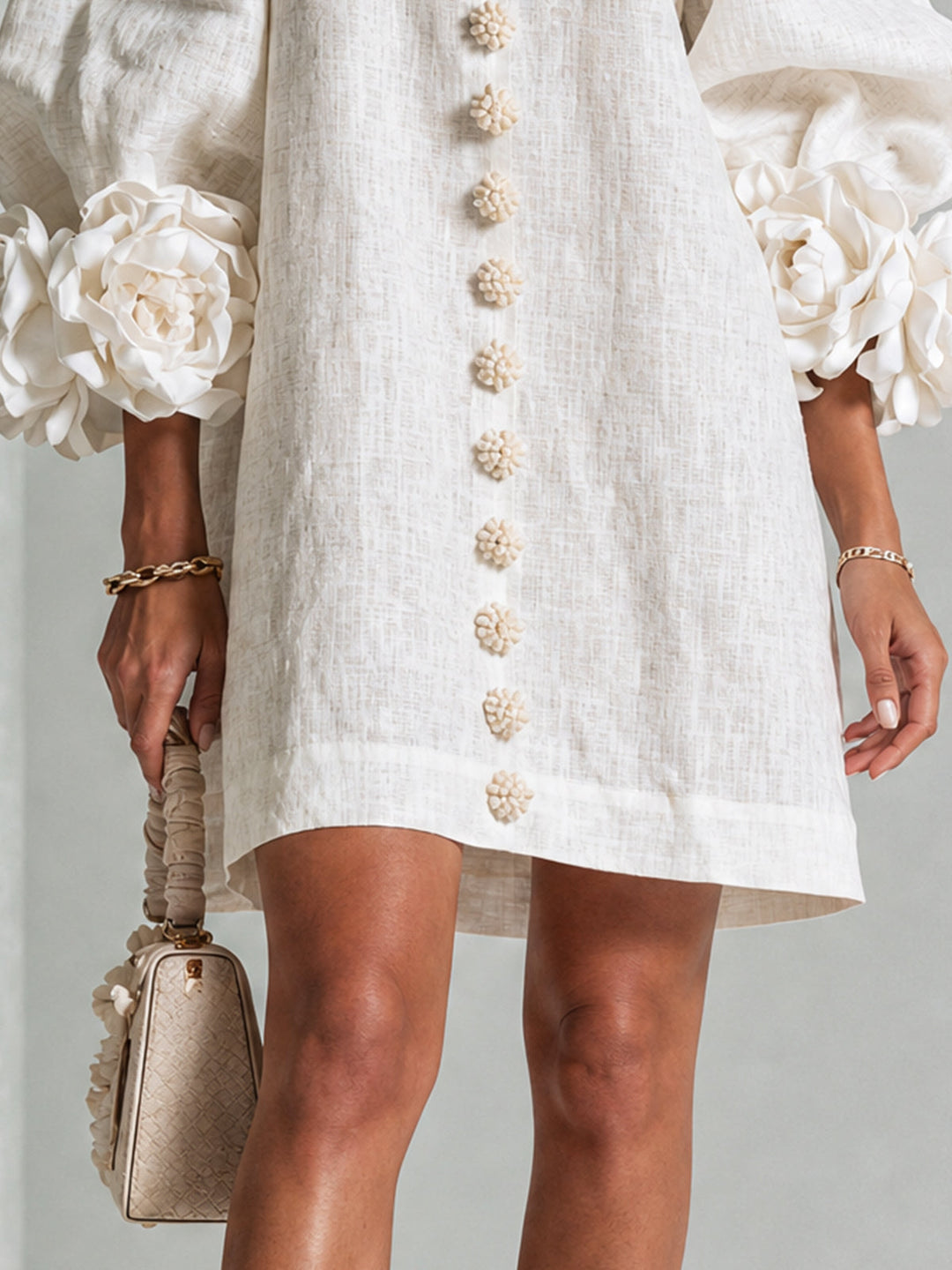 Saralyn - Sculptural Mini Dress