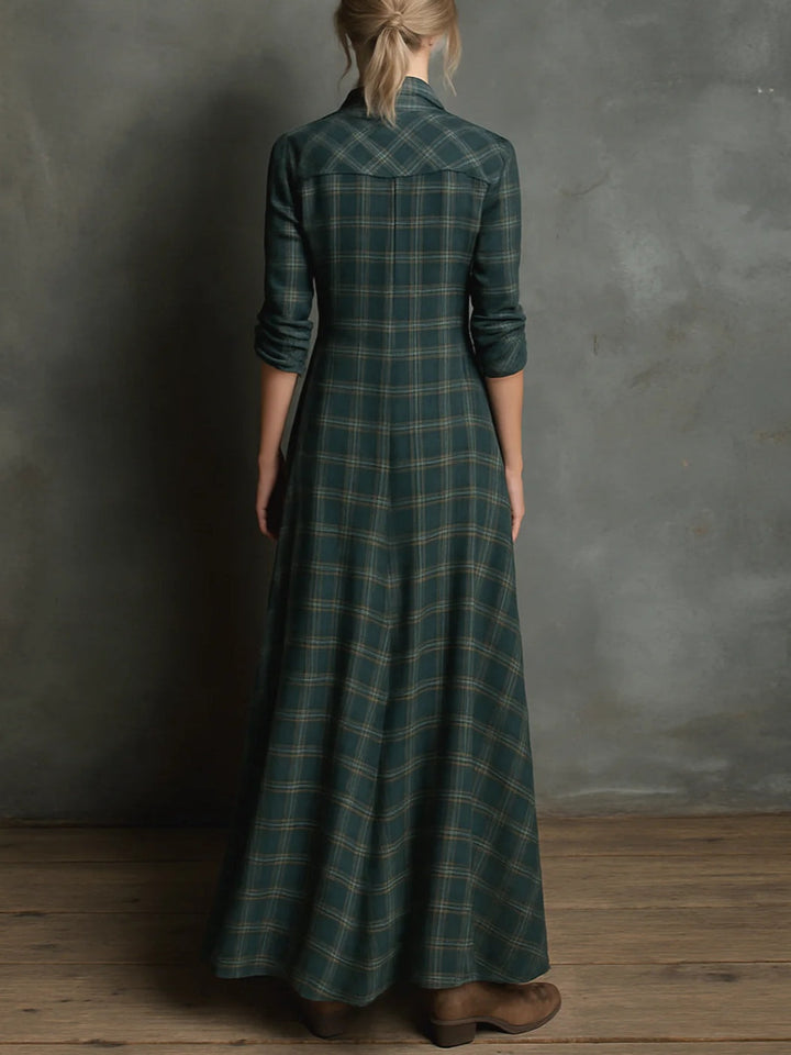 Zuri - Elegant Maxi Shirt Dress