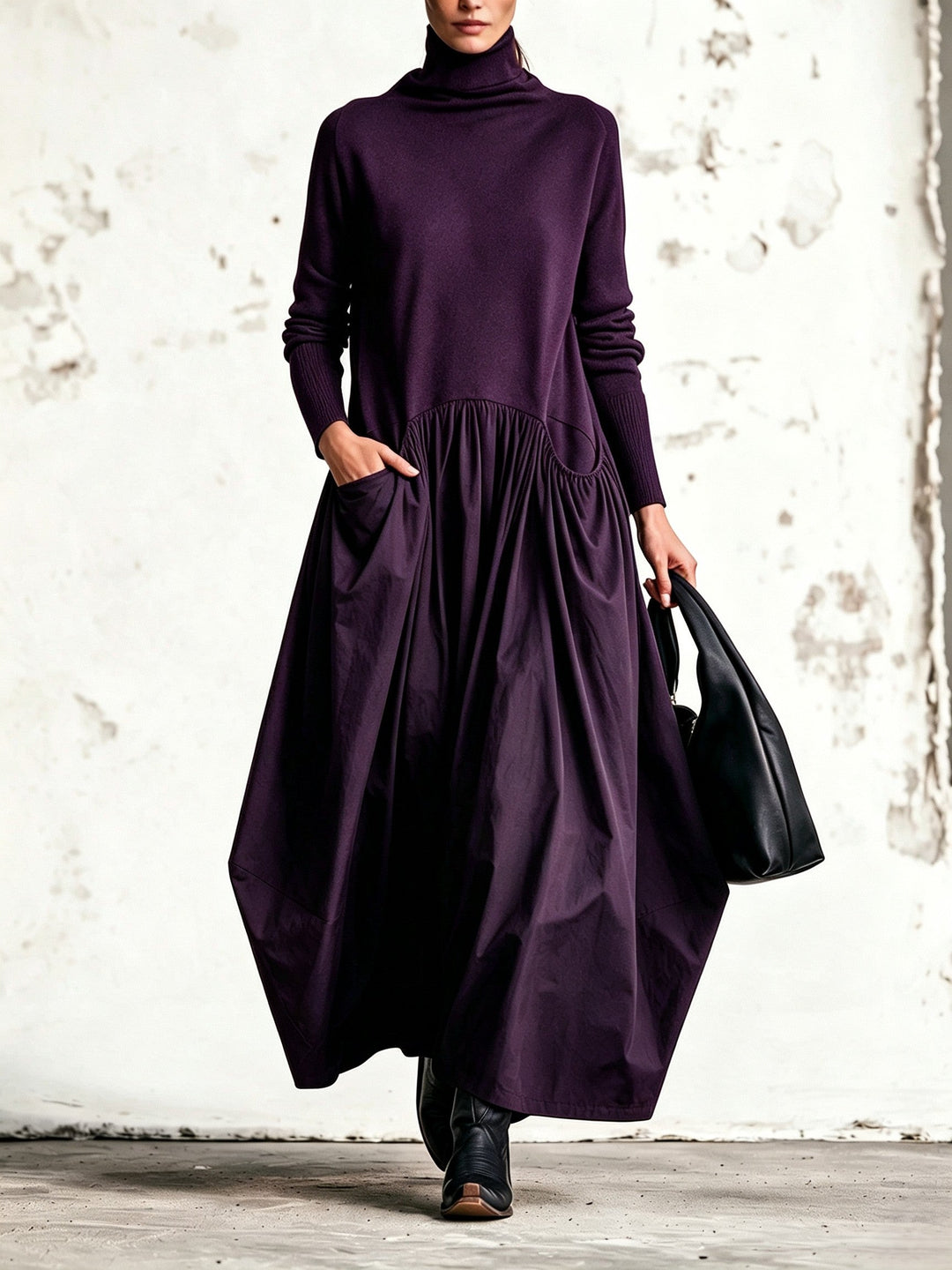 Jessa - Soft-Touch Oversized Dress
