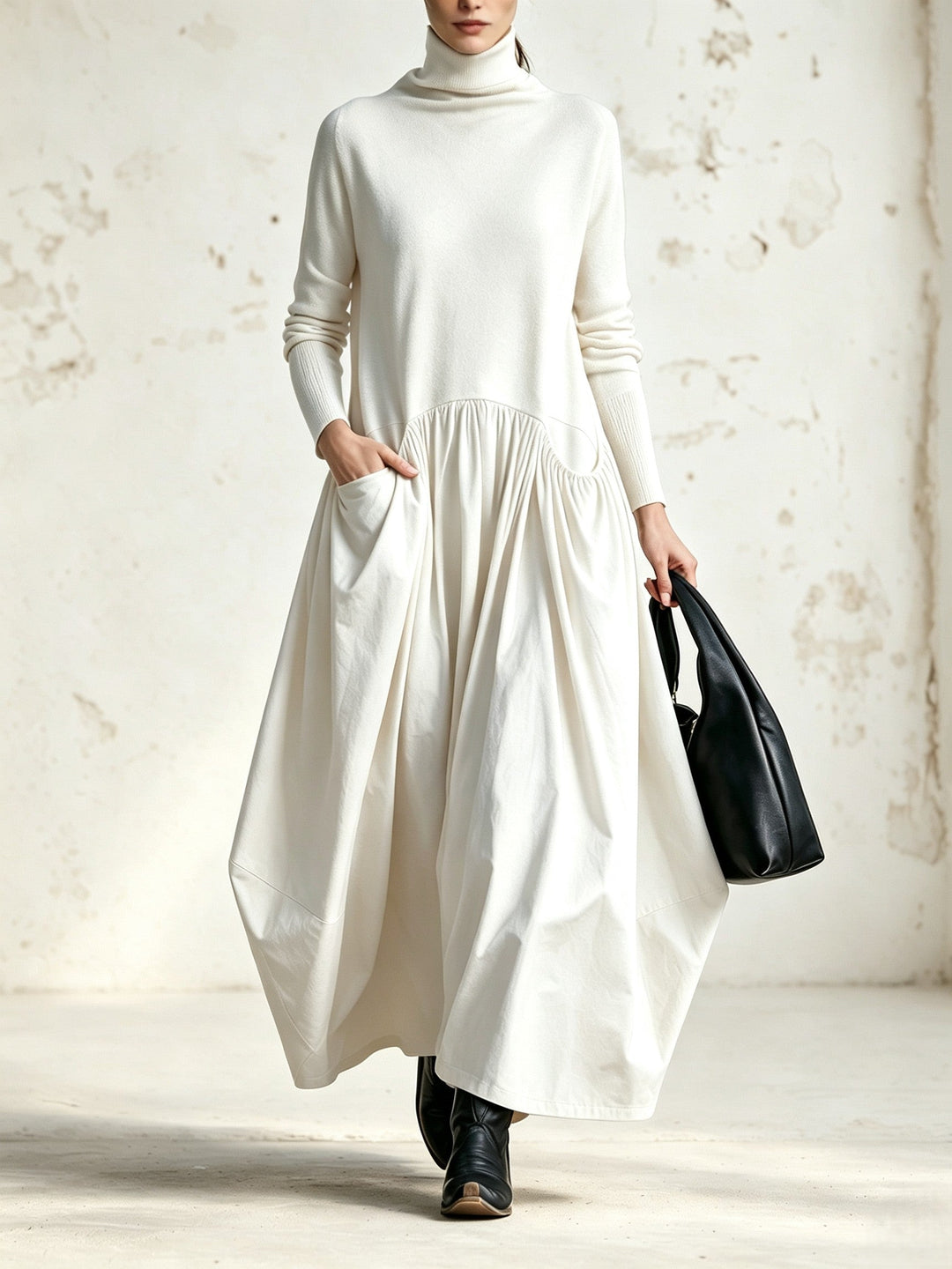 Jessa - Soft-Touch Oversized Dress