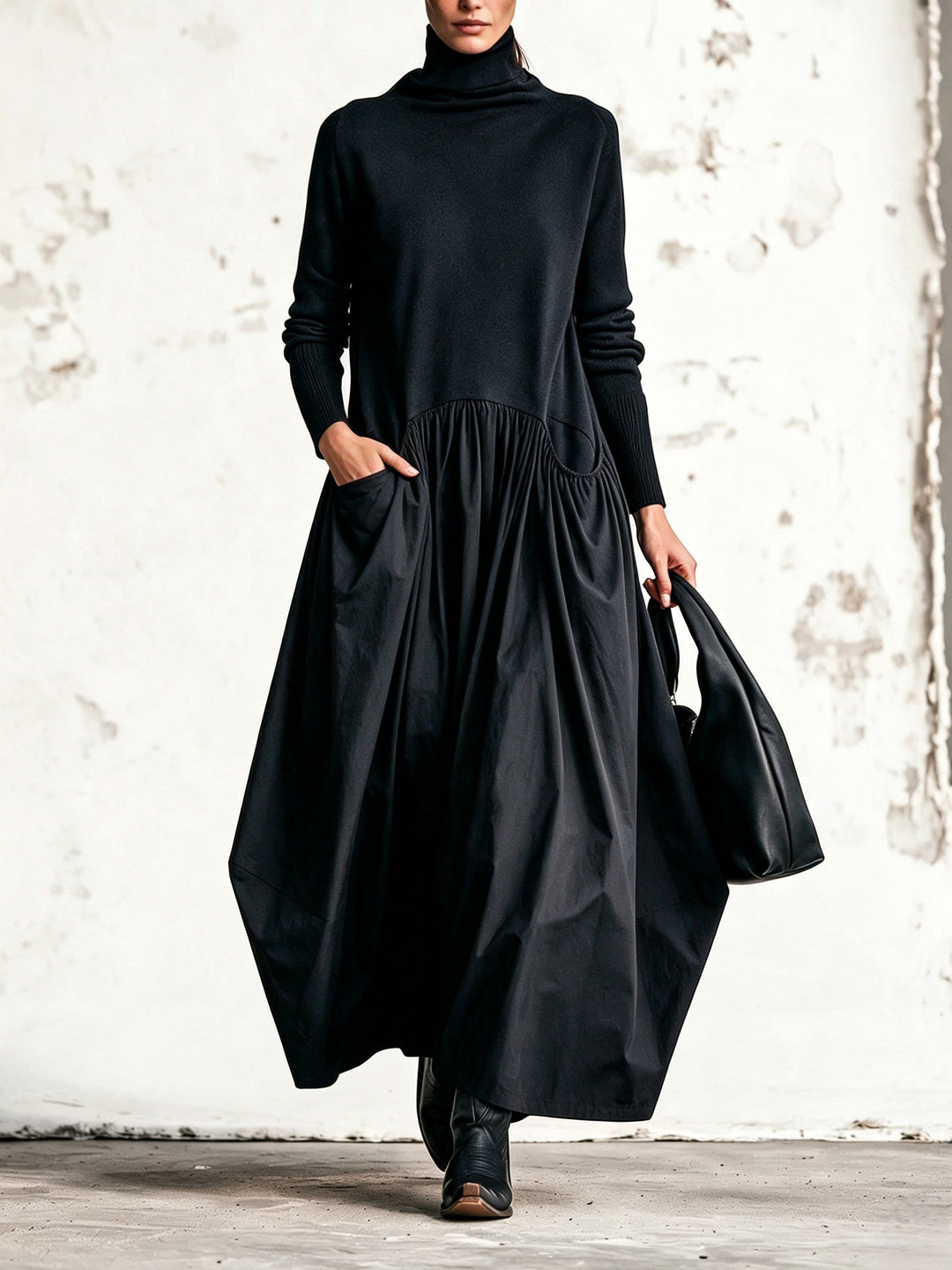 Jessa - Soft-Touch Oversized Dress