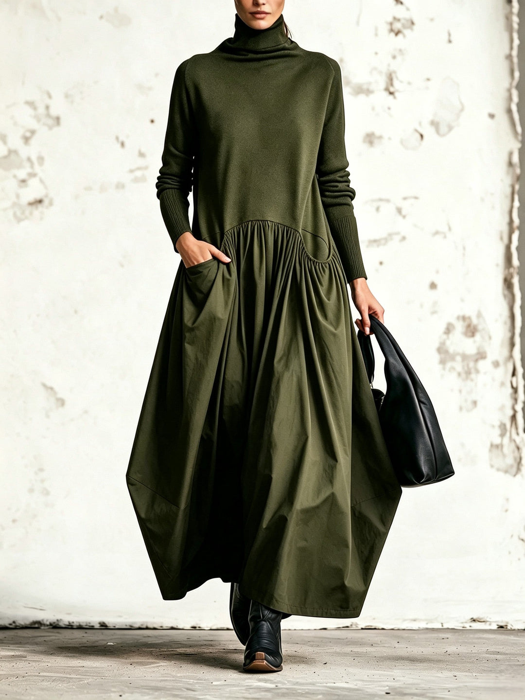 Jessa - Soft-Touch Oversized Dress