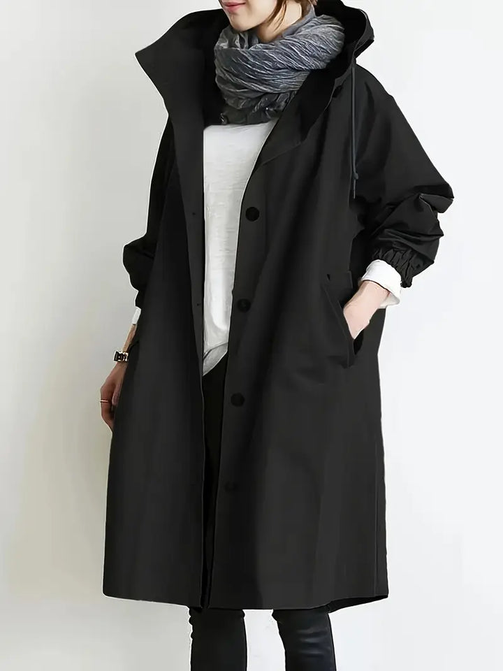 Lyonesse - Water-Resistant Oversized Trench Coat