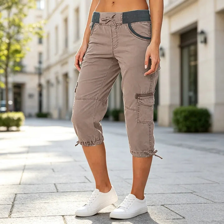 Astrelia - Utility Cargo Capri Pants