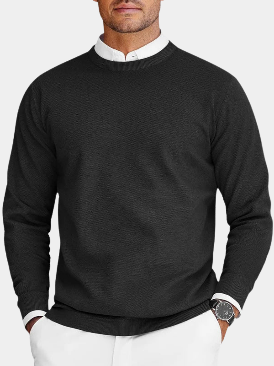 Corvyn - Soft-Touch Crew Neck Sweater