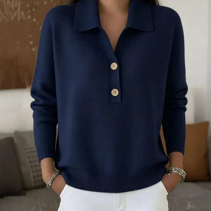 Belisara - Soft-Touch V-Neck Sweater