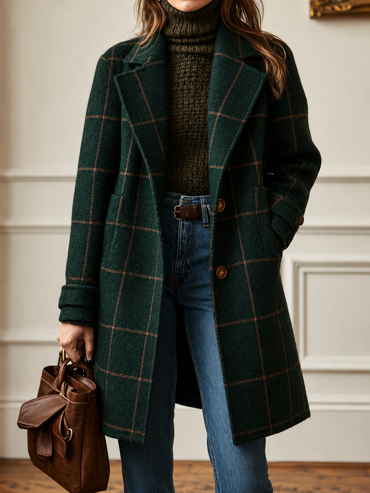 Xylaria - Heavyweight Check Coat