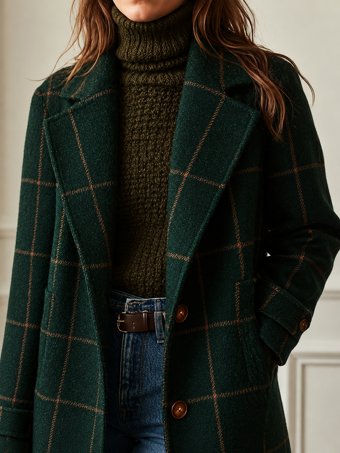 Xylaria - Heavyweight Check Coat