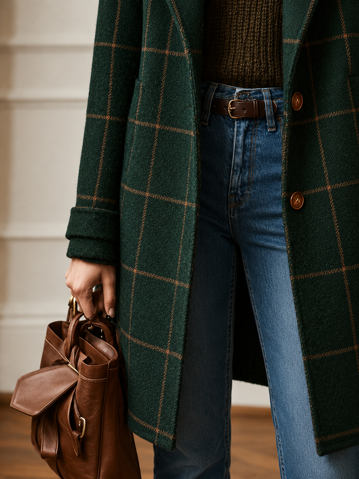 Xylaria - Heavyweight Check Coat
