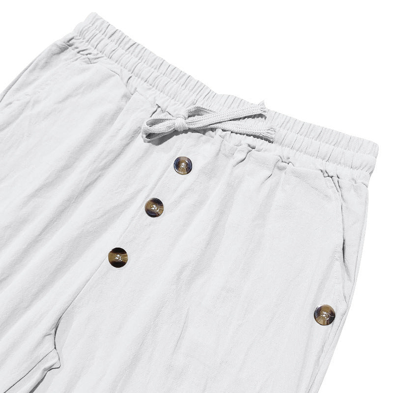 Seymour - Drawstring Summer Trousers