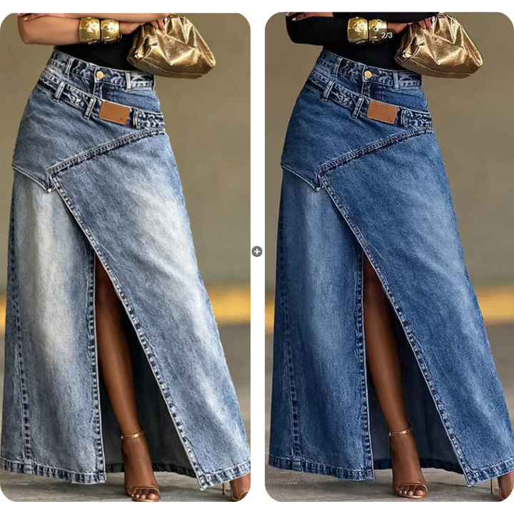 Anella - Vintage-Wash Maxi Skirt