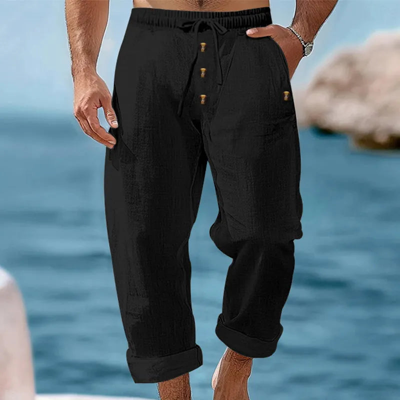 Seymour - Drawstring Summer Trousers