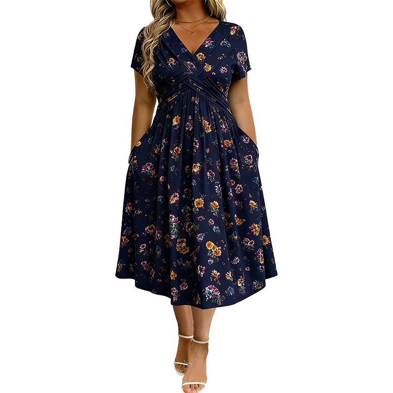 Vivica - Premium Midi Dress