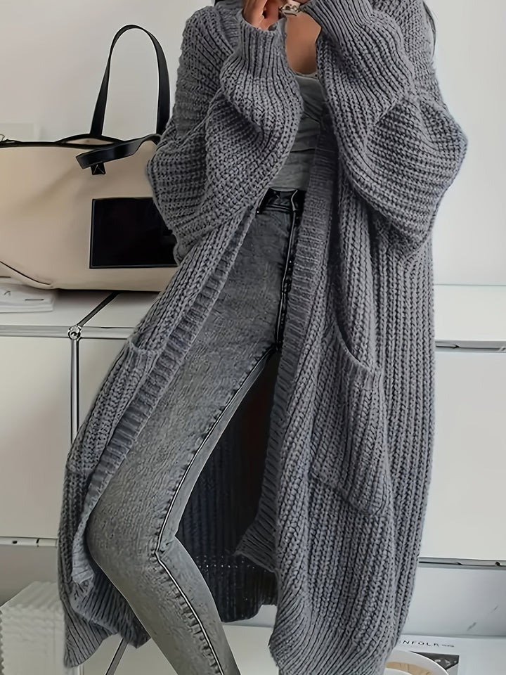 Rosalienne - Soft-Touch Longline Cardigan