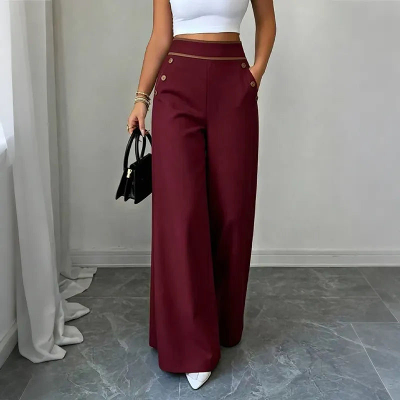 Oriessa - High Waist Sailor Trousers