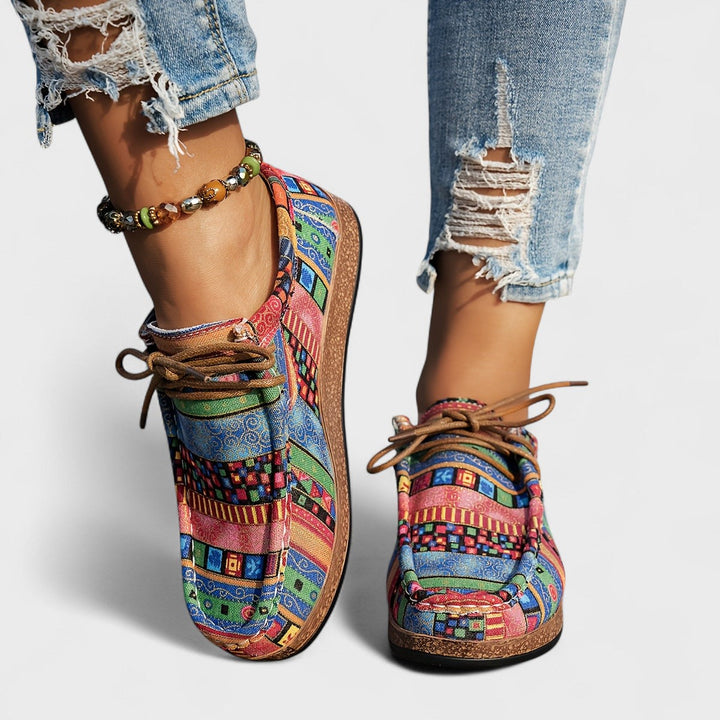 Valenique - Vibrant Comfort Sneakers