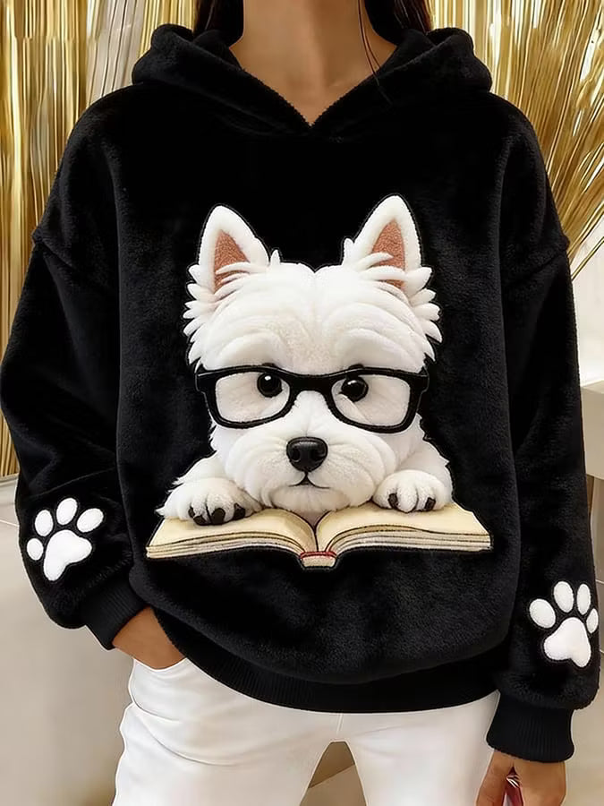Aileen - Soft-Touch Graphic Hoodie